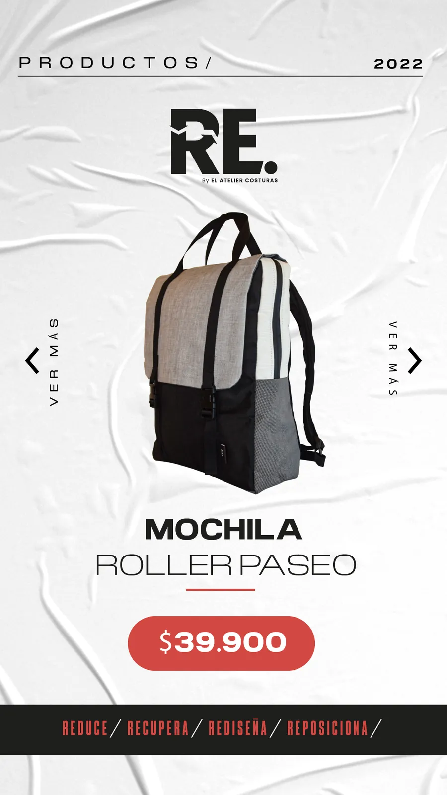 RE. — mochila Roller Paseo